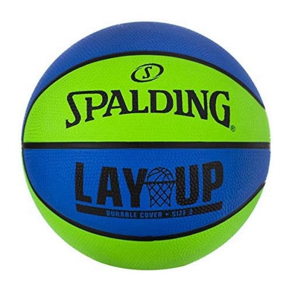 Spalding Sports Div Russell 247389 22 in. Lay-Up Mini Outdoor Basketball; Blue & Green 247389 - main